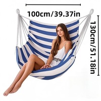 Nouveauté 2026 : Chaise suspendue en toile pour l'extérieur, personnalisable en couleur, avec cadre de lit suspendu léger, toutes saisons, vente en gros pour le camping