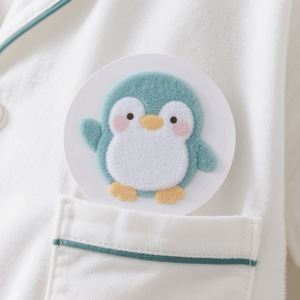 Waterproof Metal Label <b>Tag</b> with Logo Custom Sticker for Bags and <b>Clothes</b> - Product Image 1