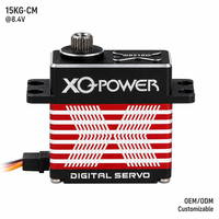 Nouveauté 2026 XQ-POWER S8218D Servo numérique mini sans noyau à couple élevé 15 kg étanche pour SCX24 1/24 RC Crawler Voiture RC 8.4V
