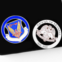 Usine Vente Directe Conception Gratuite Pièce 3D En Alliage De Zinc Or Argent Laiton Cuivre Métal Logo Pièces Personnalisées Souvenir Challenge Coin