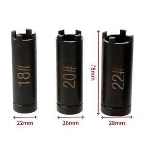 Juego de llaves de vaso de 3 piezas de 1/2 pulgada y 4 puntas para desmontaje de tuercas de embrague de motocicleta, herramienta de reparación de engranajes - Product Image 5