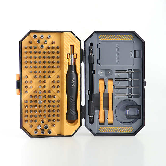Professional 145-in-1 Precision Screwdriver Set Industrial Electronic Repair Kit for Computer Laptop Repair Manufactured for