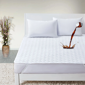 Protège-matelas imperméable en coton éponge de qualité supérieure, housse ajustée à poches profondes, vente en gros, fabricant OEM - Product Image 5