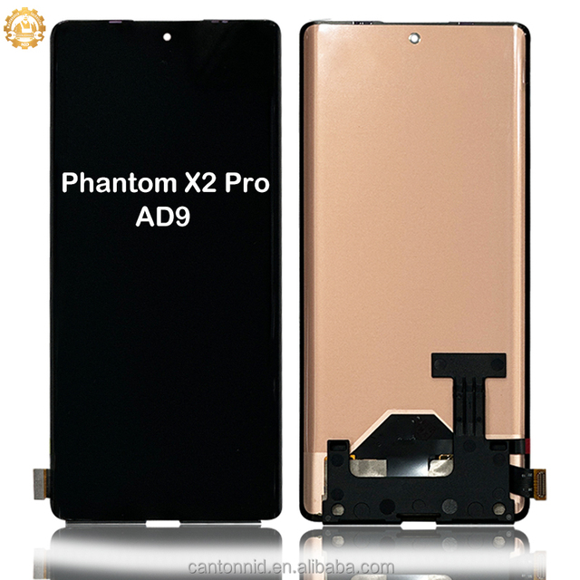 For TECNO Mobile Phone OLED LCD Display Touch Screen Digitizer Assembly for Phantom X2 Pro AD9 6.8 Inch FHD+ 120Hz Replacement