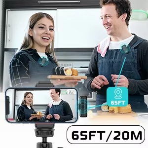 J13 Wireless live stream Lavalier Microphone Collar Clip With Charging case Micro Tie Podcast Wireless Microphone Kit - Product Image 5