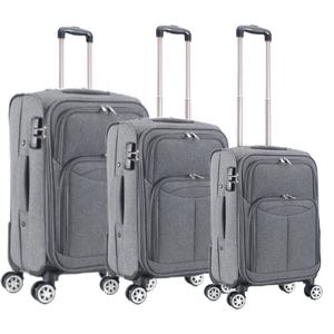 Ensemble de valises de <span class=keywords><strong>voyage</strong></span> en tissu Oxford léger de bonne qualité, vente en gros DE GER 20 24 28 8 roues - Product Image 1