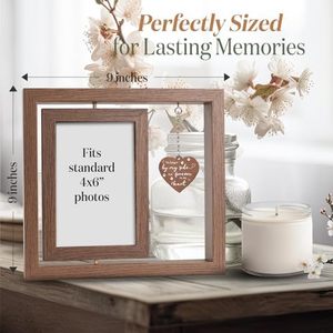 4x6 Pet Memorial Photo Frame - Keepsake <strong>Remembrance</strong> Sympathy <strong>Gift</strong> for Loss of Dog or Cat - No Longer by My Side but Forever in - Product Image 5