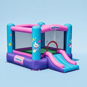 Casa de gorila inflable de punto portátil, equipo de juego al aire libre para niños con soplador para saltar Castle Bounce House - Product Image 4