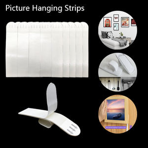 Crochets et bandes adhésives double face amovibles pour cadres photo, sans dommage pour les murs - Product Image 2