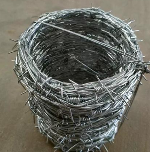 Alambre de púas galvanizado de torsión inversa, alambre de púas de seguridad antirrobo para delimitación de granjas, protección de aislamiento de aeropuertos - Product Image 3