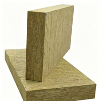 Panneau d'isolation thermique en laine de roche pour bâtiment avec une valeur R2.0 et une épaisseur de 25 à 200 mm
