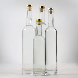 Стеклянная бутылка с пробкой для ликера, 500 мл, 750 мл