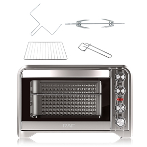 Four électrique RAF 30L 1600W en acier inoxydable avec rôtissoire et convection pour la cuisson et la rôtissure à domicile - Product Image 6