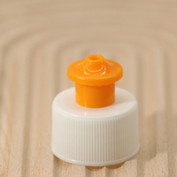 Couleur personnalisée 28/410 24/410 bouchon à vis en plastique détergent bouchon push pull 28mm couvercle de bouchon liquide couvercle nervuré
