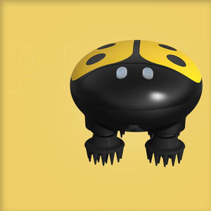 Mini Masajeador Portátil de Garras para Relajación del Cuero Cabelludo, Masajeador de Cabeza con Forma de Escarabajo - Product Image 2