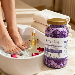Flores de Lavanda y Rosa para Pedicura, Proveedor de Spa, Flores de Jabón OEM, Pétalos Desechables para Pedicura - Product Image 4