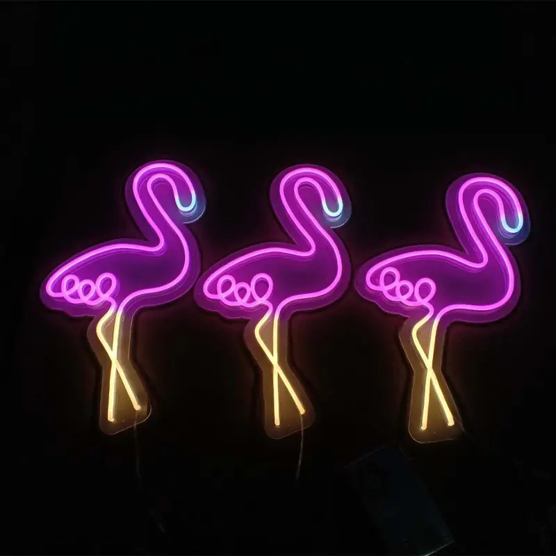 Professionele Custom Flamingo Neon Sign Diy Outdoor En Indoor Led Teken Neon Lampen