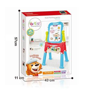 Giocattoli educativi Diy <span class=keywords><strong>disegno</strong></span> luminoso di apprendimento giocattoli di pittura di colore che scrivono il tavolo da <span class=keywords><strong>disegno</strong></span> magnetico doppio lato <span class=keywords><strong>del</strong></span> <span class=keywords><strong>piede</strong></span> lungo - Product Image 4