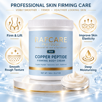 Lotion corporelle raffermissante et éclaircissante au cuivre et aux peptides 1KG – Hydratant professionnel pour salon et spa – Marque privée OEM – Protocole RAFCARE