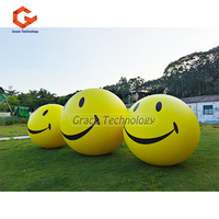 Ballon gonflable d'émoticône de boule gonflable gonflable d'emojis de nouveau design pour la publicité