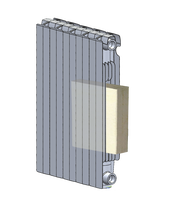 Calefacción central de tipo seco, control remoto eléctrico, opciones de programación diaria y semanal, control WIFI, calentador de habitación de aluminio