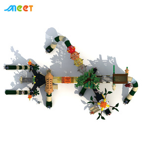 Vente de jouets pour enfants, grand toboggan en plastique, aire de jeux extérieure - Product Image 4