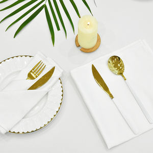 Serviettes De Table Pour Mariage <span class=keywords><strong>En</strong></span> Tissu Dîner <span class=keywords><strong>Serviette</strong></span> De Table De Mariage Ensemble Serviettes <span class=keywords><strong>En</strong></span> Tissu Imperméables Broderie Personnalisée pour Mariage - Product Image 3