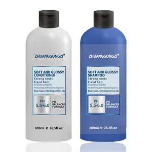 ZHUNGGONGZI glatter Kontrolle Öl Balance hydrolysiertes Soja-Protein Schuppenentfernung Shampoo geeignet für fettigen Kopfhaut
