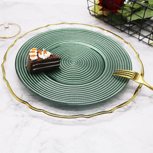 طقم عشاء بتصميم قبعة من القش عالي الجودة ، ديكور زفاف مجاني من الرصاص من الرصاص - Product Image 3