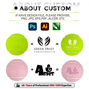 Pelotas de Tenis de Caucho Natural Profesional, Venta al Por Mayor, Pelotas de Tenis Personalizadas, Coloridas, Pelotas de Práctica de Tenis de Playa, Juguetes para Mascotas - Product Image 2