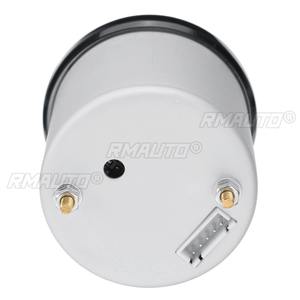 Manómetro de Presión de Combustible Diésel para Automóvil de 12 V y 2 Pulgadas (52 mm) con Sensor de Presión de 0-100 PSI, Pantalla LED de 7 Colores, Color Negro, Universal - Product Image 5
