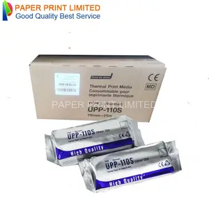 בדיקת אולטרה סאונד נייר UPP-110 אולטרסאונד תרמית נייר רול עבור Sony וידאו מדפסת