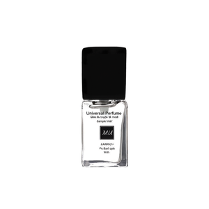 Universal Perfume <b>Bottle</b> <b>Glass</b> Spray <b>Bottle</b> Square <b>With</b> <b>Lid</b> Small Sample Vial - Product Image 2