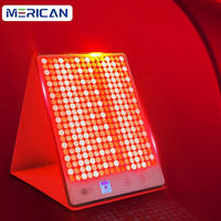 Panneau de thérapie par la lumière rouge infrarouge proche à usage domestique portable 660nm 850nm thérapie par la lumière rouge avec type de prise JP/US
