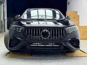 E53风格车身套件，适用于奔驰<span class=keywords><strong>e</strong></span>级E260 E300 W214升级E53 AMG车身套件前保险杠格栅后保险杠扩散器 - Product Image 4