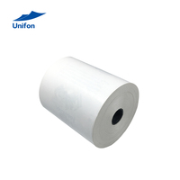 Rollos de Papel Térmico Personalizados Blancos para Cajas Registradoras de Supermercados y Bancos, Rollos de Papel para Cajeros Automáticos de 80x80 mm