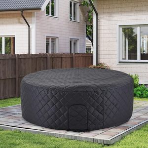 <span class=keywords><strong>Couverture</strong></span> de piscine isolante <span class=keywords><strong>gonflable</strong></span> <span class=keywords><strong>thermique</strong></span> PROELIFE en satin de coton pour <span class=keywords><strong>spa</strong></span>, jacuzzi, jardin, protection hivernale imperméable - Product Image 3