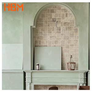 Tự nhiên travertine Versailles mô hình nền tường gạch phòng tắm khảm chống trượt gạch lát sàn trong 30x30cm - Product Image 6