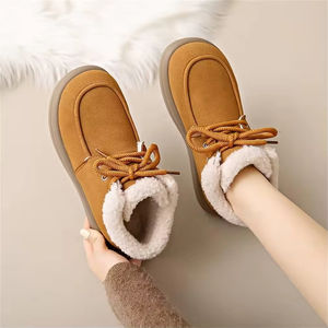 YL-1712 Vente en gros Bottes d'hiver chaudes en fourrure pour femmes de haute qualité pour l'intérieur - Product Image 4