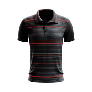Camisetas Polo Personalizadas con Logotipo Impreso, Camisetas Polo de Manga Corta de Poliéster para Hombre, Camisetas Polo de Algodón Lisas - Product Image 1