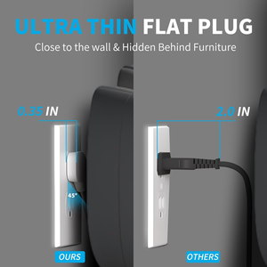 Bảo vệ Tăng điện dải 110V tháp USB loại multiprises bảng Ổ cắm điện ổ cắm tường sạc USA mở rộng ổ cắm 10 một - Product Image 4