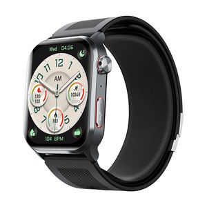 Jam tangan pintar kesehatan, arloji cerdas pemantau tekanan darah dan detak jantung ECG F530, 100 + mode Multi olahraga IP67 anti air 2.10 layar IPS - Product Image 2