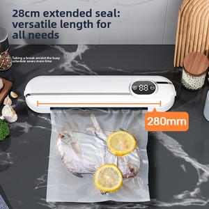 Machine de scellage sous vide semi-automatique ZEQUAN pour aliments ménagers, petite et portable, pour sachets en plastique, facile à utiliser - Product Image 4