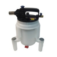 Kit de purge de freins à air comprimé avec extracteur de liquide de frein de 2L et bouteille de remplissage de 1L pour voiture et camion