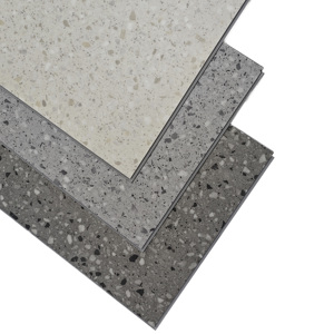 Suelo de lujo Spc 8mm impermeable Pvc azulejo aspecto piedra mármol clic bloqueo vinilo tablón Spc suelo para sala de estar - Product Image 3
