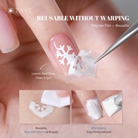 Autocollant transparent de haute qualité pour la décoration des ongles, prix de gros