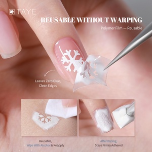 Autocollant transparent de haute qualité pour la décoration des ongles, prix de gros - Product Image 4