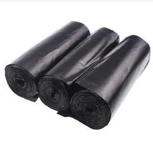 Tùy Chỉnh Compostable Bột Ngô Phân Hủy Phẳng Nhựa Thùng Rác Thùng Rác Túi Cuộn Phân Hủy Sinh Học Poly Bolsa De Basura Thùng Rác Túi