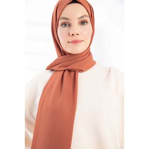 Elegante Chal de Crepé Color Nude para Mujer, Estilo Suéter Minimalista y Transpirable para Todas las Temporadas, Manga Larga - Product Image 5