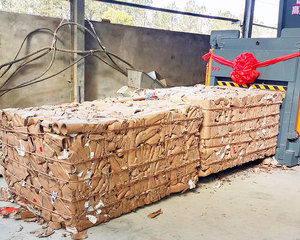 Tự động ngang dệt phế liệu hộp các tông baling <span class=keywords><strong>Machine</strong></span> từ <span class=keywords><strong>50</strong></span> tấn đến 200 tấn - Product Image 3
